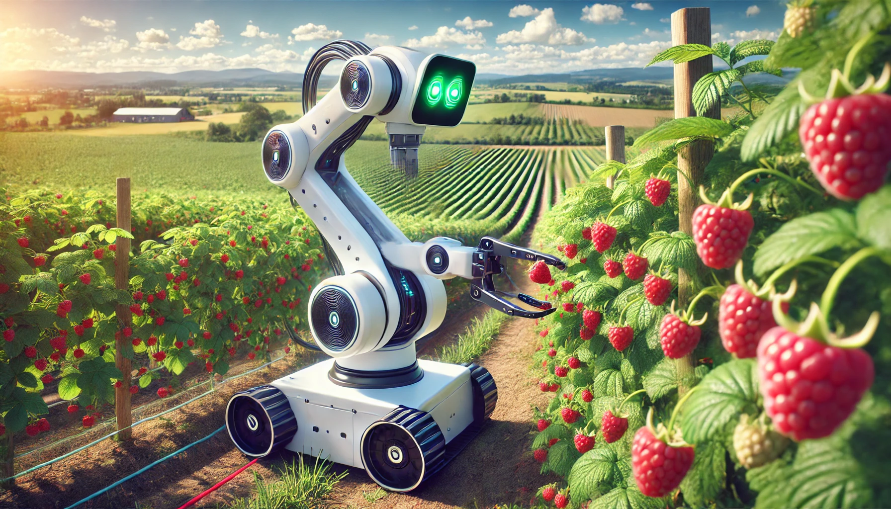 Innovation in Harvesting: AI-Powered Raspberry Robot Revolutionizes UK Agriculture